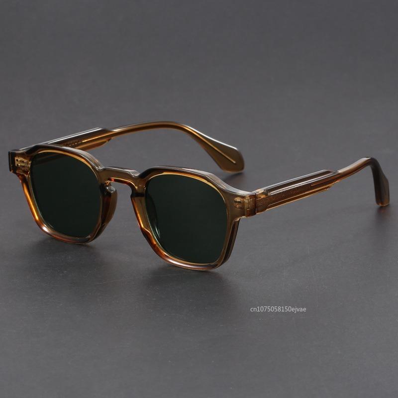 Boho Retro Sunglasses For Women Men Square Frame Uv400 Sunglasses Outdoor High Quality Travel Glasses Goggle Shades