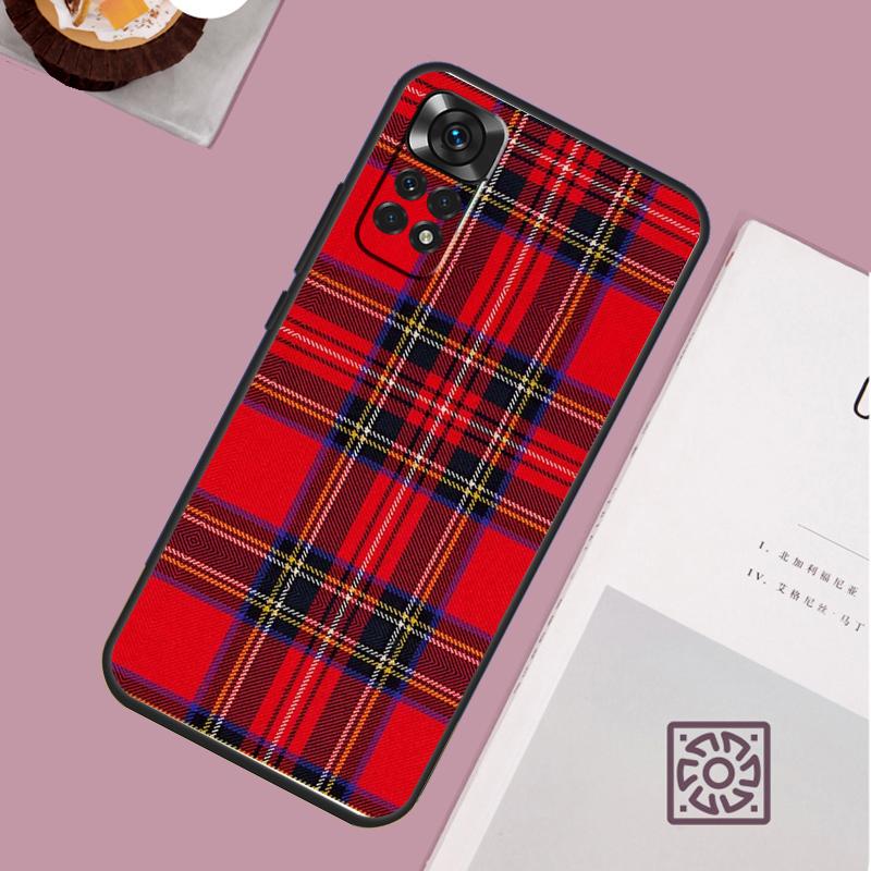 Clan Stewart Tartan Muster Hülle Für Xiaomi Redmi Note 14 13 12 11 15 Pro Plus Redmi 15 13 10 10C 12C 13C 14C 15C Hülle