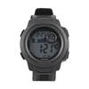Men Digital Sports Watch Outdoor Sports Electronic Watch Shock Resistant 50M Swimming Waterproof Rubber Strap Large