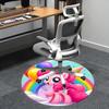 Pinkie Pie,Balloon Party Chair mat Round Rug Office carpet, Non slip, Suitable for Living Rooms, Bedrooms,Decor1205646a