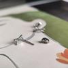 Silver Earrings with Cubic Zirkonia (2186106)