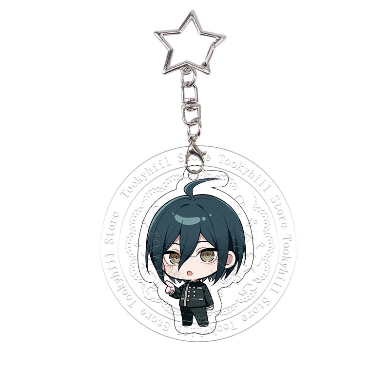 Danganronpa Acryl Schlüsselanhänger Toko Tsumiki Monokuma Exquisiter Schüler Anime Cartoon Taschenanhänger Chibi Dekor Zubehör Anhänger