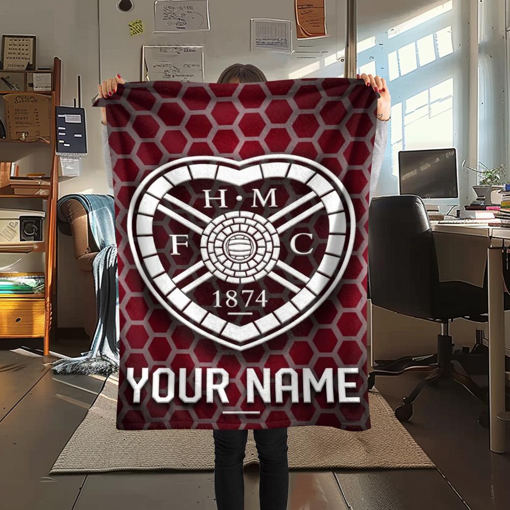 1 Stück Personalisierte Namens Hartes Fußball Club Gemustert Flanell Decke Geeignet für Alle Jahreszeiten für Heimdekoration Wärme und Komfort Geschenke Feiertagsgeschenk_xia