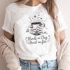 Camiseta Feminina Potter Mãos na Argila Coração em Chamas Cottagecore Cerâmica Algodão Roda de Oleiro Gola Redonda Estampada Tops Presente para Meninas