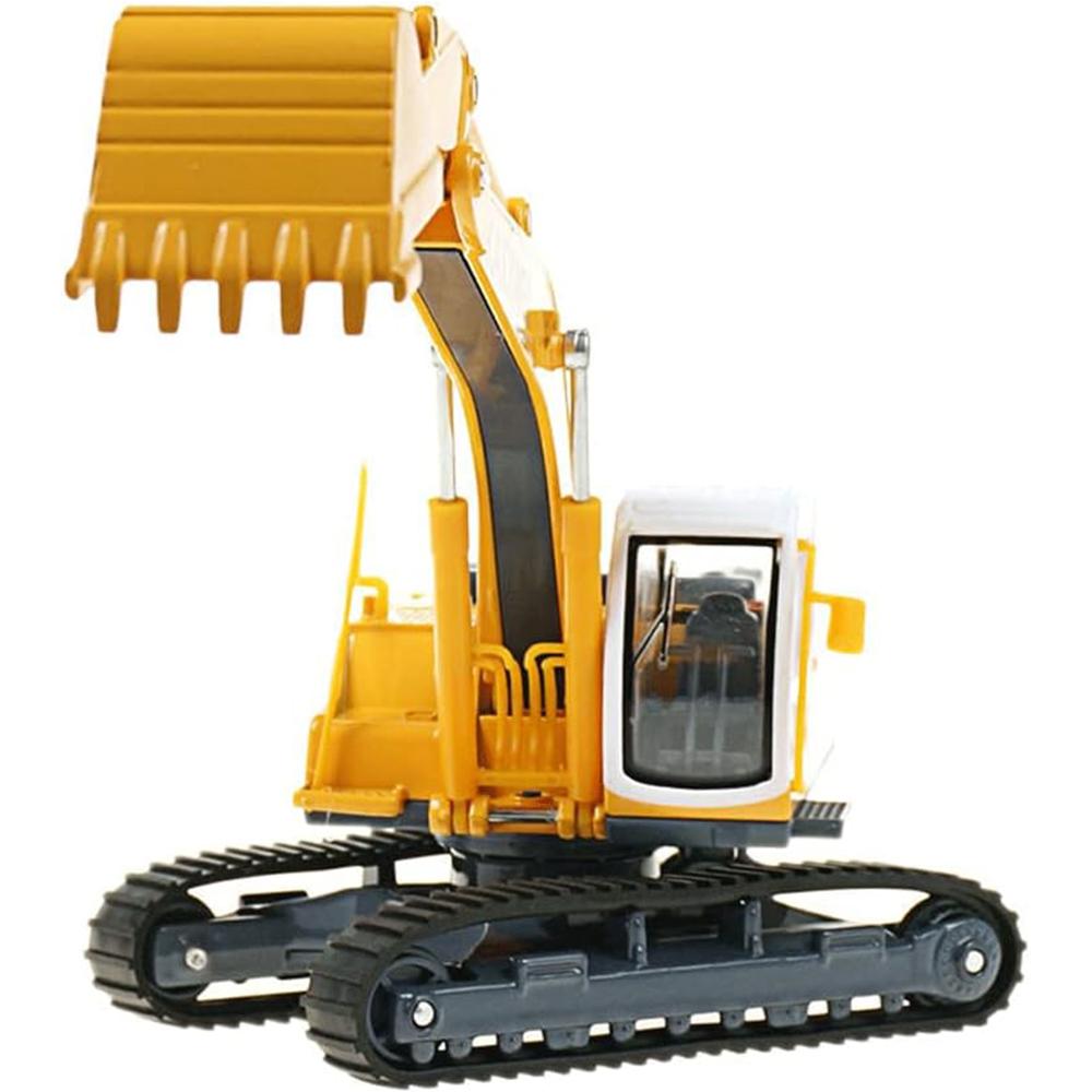 Baggermodell aus Legierung im Maßstab 1/40, Lernspielzeug für Kinder, Baufahrzeuge, Lieblingsgeschenke für Kinder