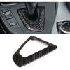 For BMW F20 F30 F22 F32 X3 X4 Carbon Fiber Gear Shift Knob Panel Cover Trim