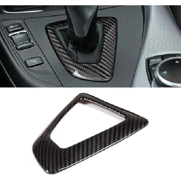 For BMW F20 F30 F22 F32 X3 X4 Carbon Fiber Gear Shift Knob Panel Cover Trim