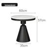 Minimalist Luxury Round Side Table for Living Room or Bedroom Bedside and Coffee Use