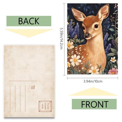 32pcs, Street Art Postcards, Wall Stickers, Mailing Cards, Greeting Cards, DIY Postcards, Souvenir Postcards, Decorative Items