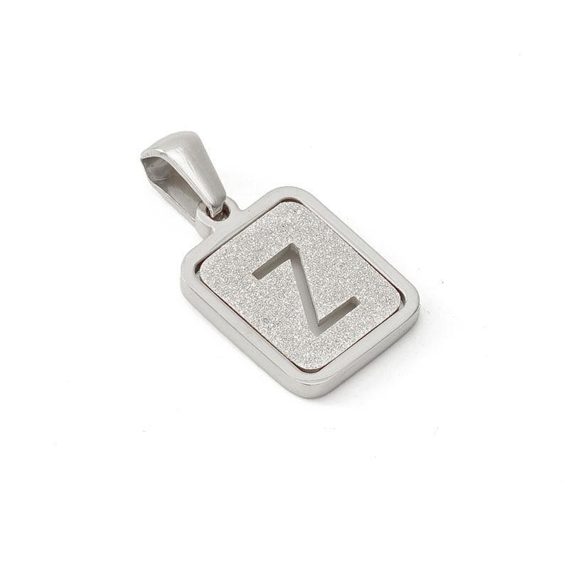 

Новая модная подвеска с английскими буквами из нержавеющей стали, модель с отпрессованными буквами, титановая сталь 18 карат, универсальная для поездок на работу