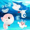 Animal Water Spray Toy Cartoon Shark Crocodile Pufferfish Water Spray Summer Beach Toy Water Sports Swimming Pool Games Toy