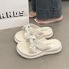 Fashion Beach Shoes House Slippers Platform Slipers Women Slides Sabot Genuine Leather 2025 Women's Genuine Leather Shoes Ladies' Slippe