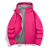 2026 Lightweight Windproof Waterproof Softshell Jacket for Men & Women - Breathable, Hooded, Thin Fleece for Mountaineering