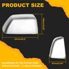 HC3Z-17D742-CA HC3Z-17D743-CA Rear Mirror Cover Cap Set For Ford Super Duty 2017 2018     Left Right Accessories