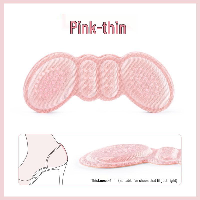 Anti-Blister Heel Sticker & Half Insole for Women - Adjusts Shoe Fit and Prevents Heel Slippage