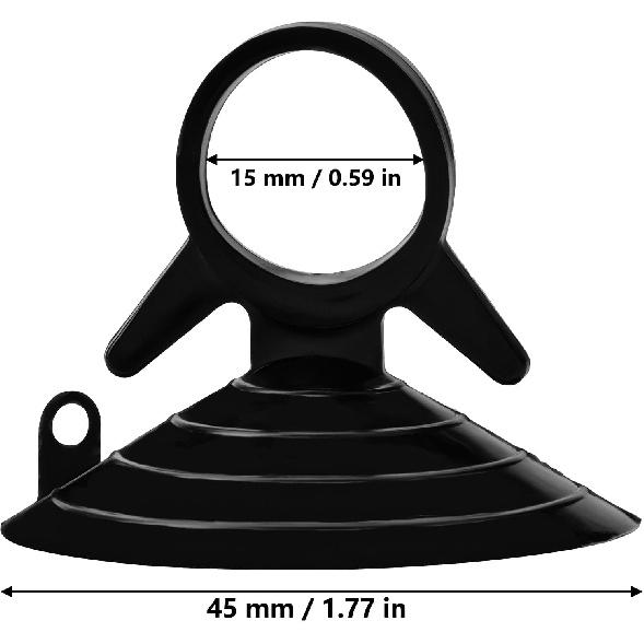 30 Pcs Car Glass Windshield Sunshade Suction Cups Aquarium Pipe Suction Cups Clear Suction Cups With Loops For Kitchen Bathroom Office Glass
