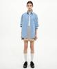 TRIP LE SENS Wrinkle-Free Oversized Denim Shirt_Light Blue