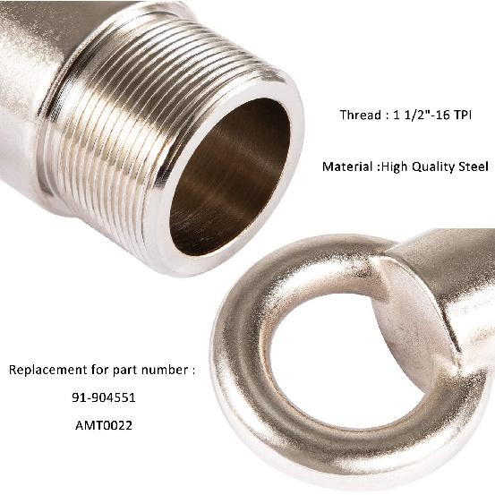 Lifting Ring Tool Replacement For MT0022 91-904551 Lifting Eye For Mercury Marine OMC with 1.5" X16 Threaded Flywheel