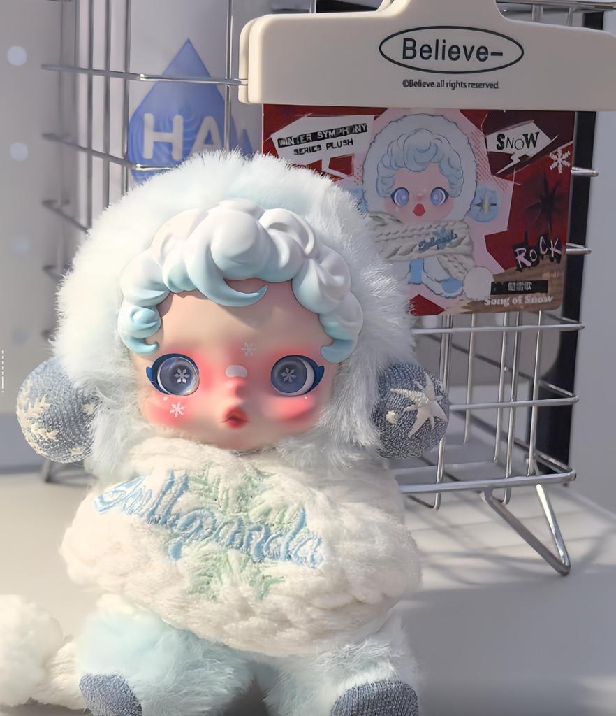 POP MART SKULLPANDA Symphony of Winter Series – Samlefigur i blindboks (1 stk / Fullt sett med 6)