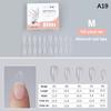 100Pcs/Box Matte Fake Nails No Polishing Press On False Nails Medium Short Design High Matt Soft Gel Nail Tips For Extension