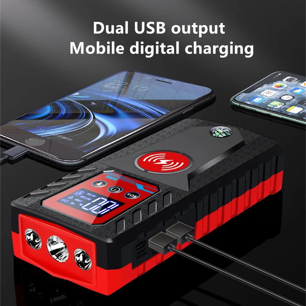 Portable Jump Starter 12V High-power Automobile Emergency Starting Power Supply