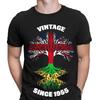 Personalised Bitish Jamaican Roots Ideal Gift Vintage Mens T-Shirts Tee Top #6ED