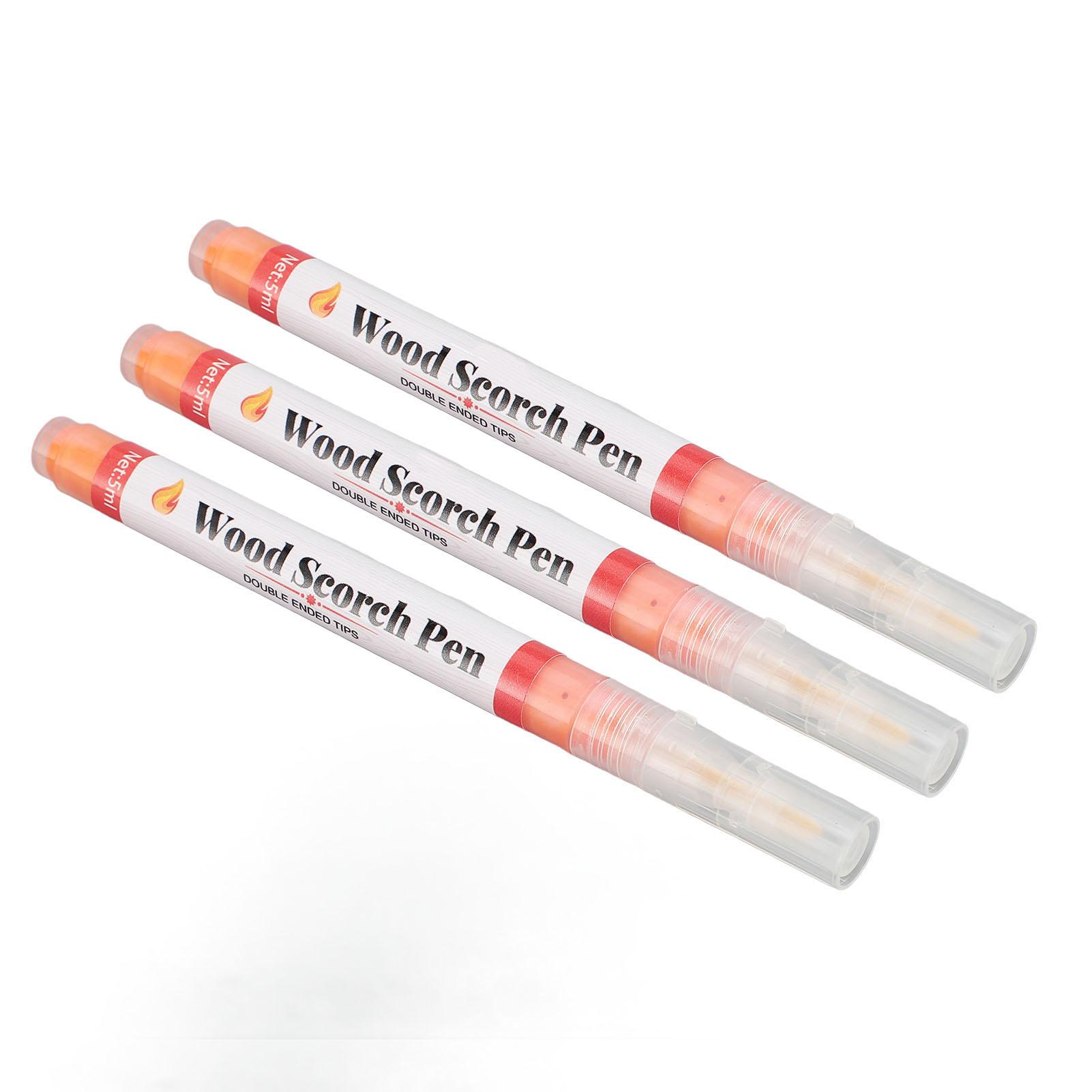 

3 шт. Маркер для выжигания по дереву, термостойкий маркер для выжигания по дереву для деревянной подставки