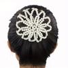 Elastic Crochet Bun Net Elegant Pearl Ballet Dancing Snood Fashion Women Snood Net  Ladies
