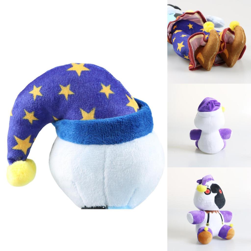 Peluche Super Morbido Sundrop Moondrop Assistente Asilo Fnaf Per Bambini