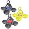 Hold 4 Eggs Egg Boiler Removable Egg Poacher Cups Eggs Maker Nonstick Egg Molds  Home