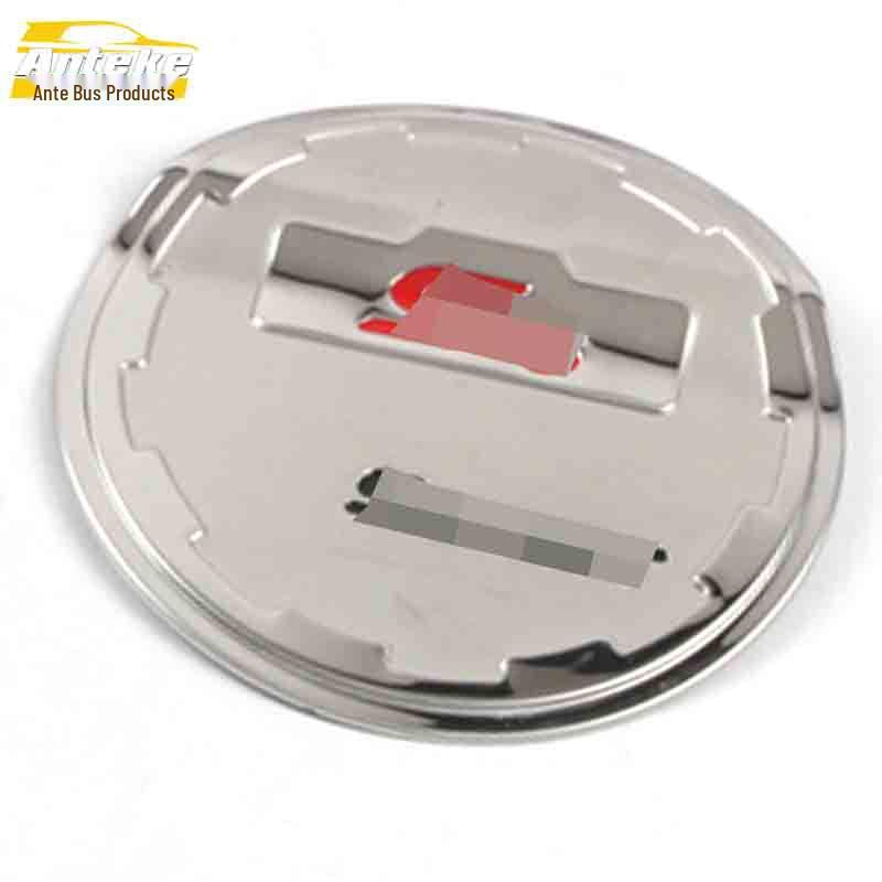 Huansu S6 Naklejka Dekoracyjna na Korek Wlewu Paliwa - Akcesorium Samochodowe ze Stali Nierdzewnej