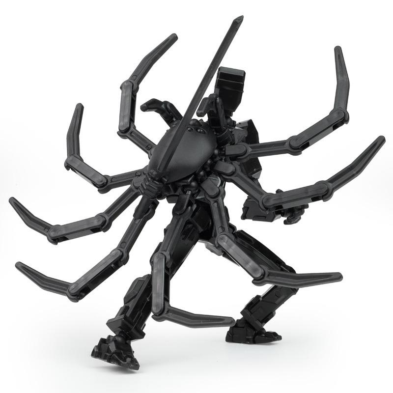 Diy Spider Dummy Action Figure 13 Multi-Jointed Movable Shapeshift Robot 3D Printed Assembly Model Toys For Kids Adult