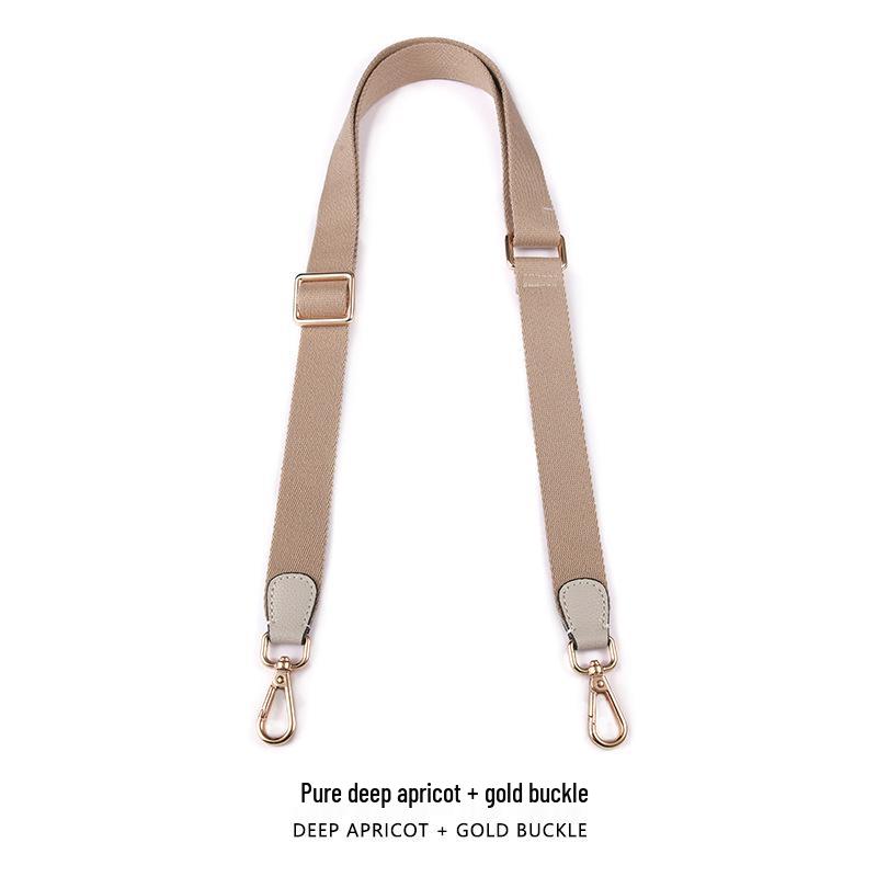 MHS-F-37 2,5CM Jednobarevný Nastavitelný Plátěný Popruh Přes Tělo/Přes Rameno Náhradní