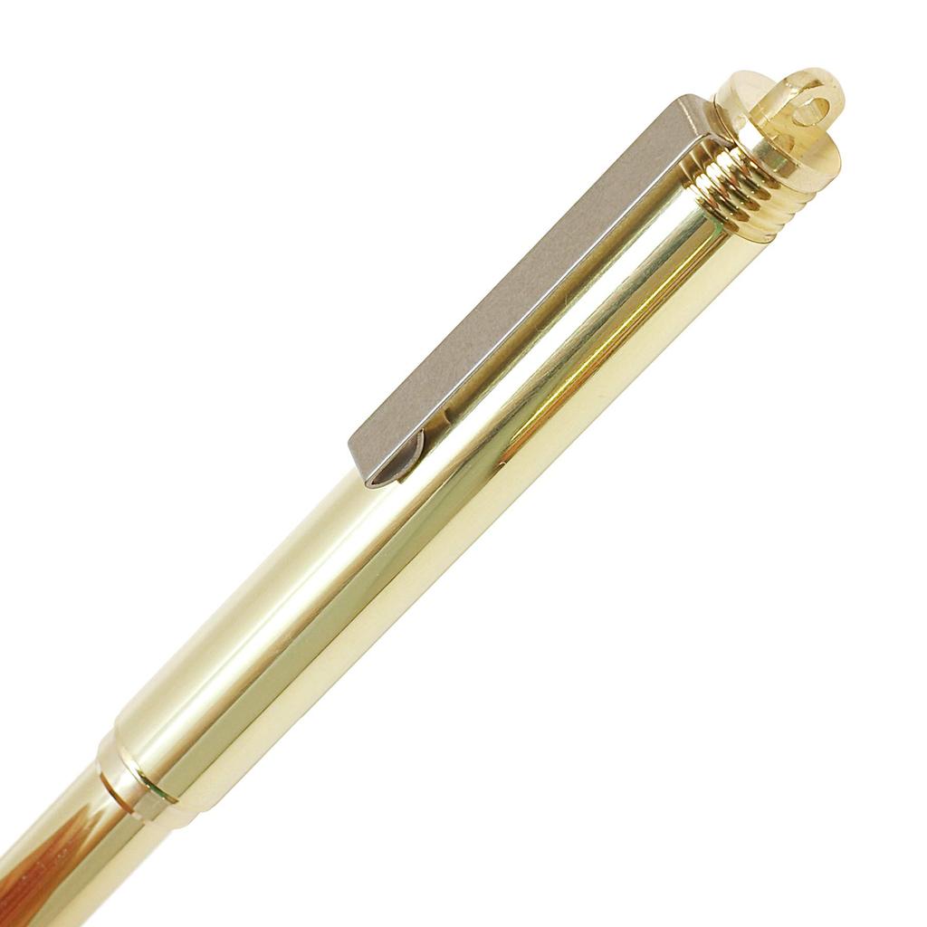 DESIGNPHIL Travelers Company Brass Rollerball Pen, Solid Brass, 36727006