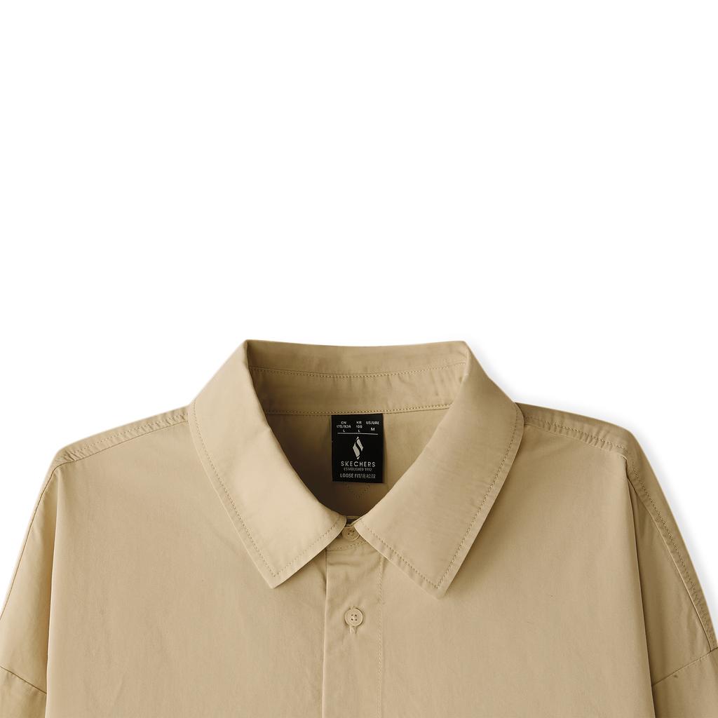 Skechers Woven Windproof Sports Button Shirt Unisex shirts L226U001-028R