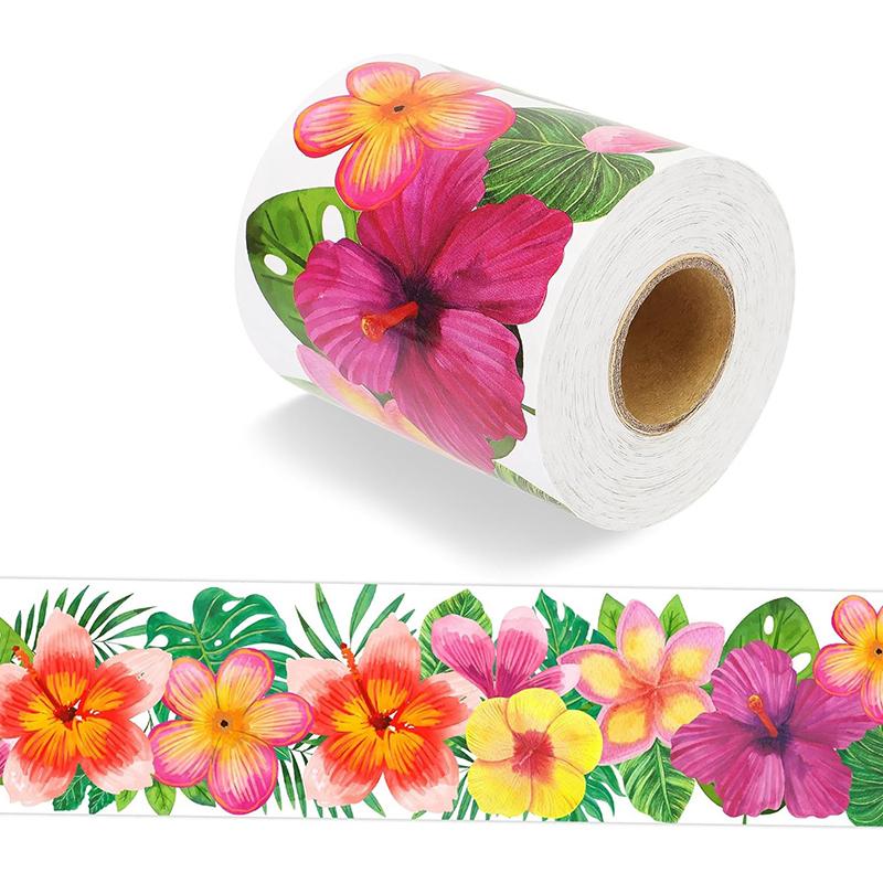 10 Colors 60 Feet Self Adhesive Border Classroom Decors Border Trim Sticker Flowers Trim Border Bulletin Board Border Trim