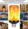 LED Night Light Flame Light Bulb 4 Modes Fire Bulb Lamp Christmas Party Outdoor Indoor Home Decor E27 Base Flickering Nightlight