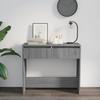 Tables Console Table Grey Sonoma 89X41x76.5 Cm Engineered Wood