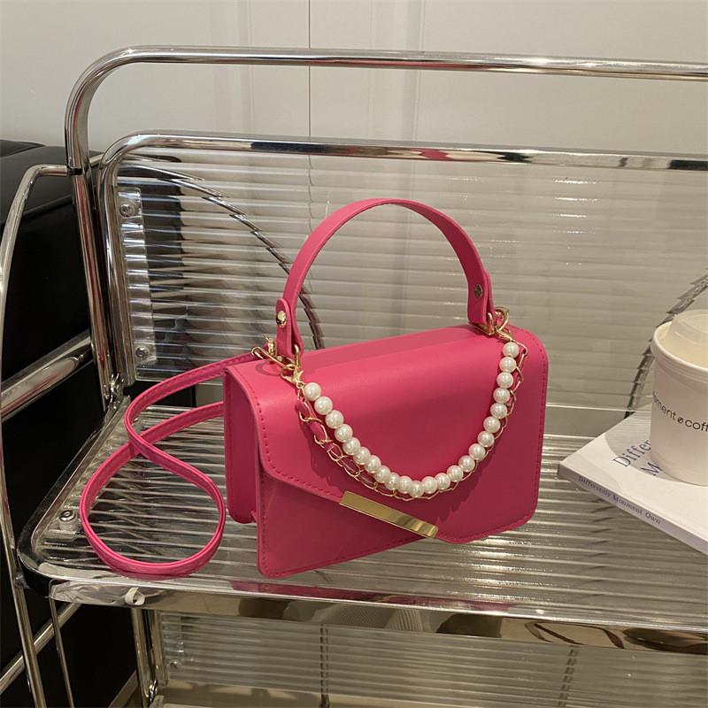 Pearl Simulation Fashion Chain Decoration Women Shoulder Bag For Use Daily