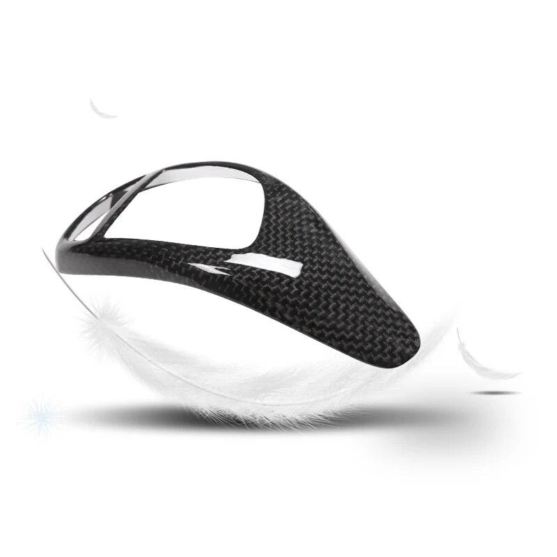 Carbon Fiber Car Gear Shift Handle Cover Stickers Accessories For BMW F30 F10 F20 G30 X5 E70 X6 E71 X3 F25 X4 F26 F34 F07 F06