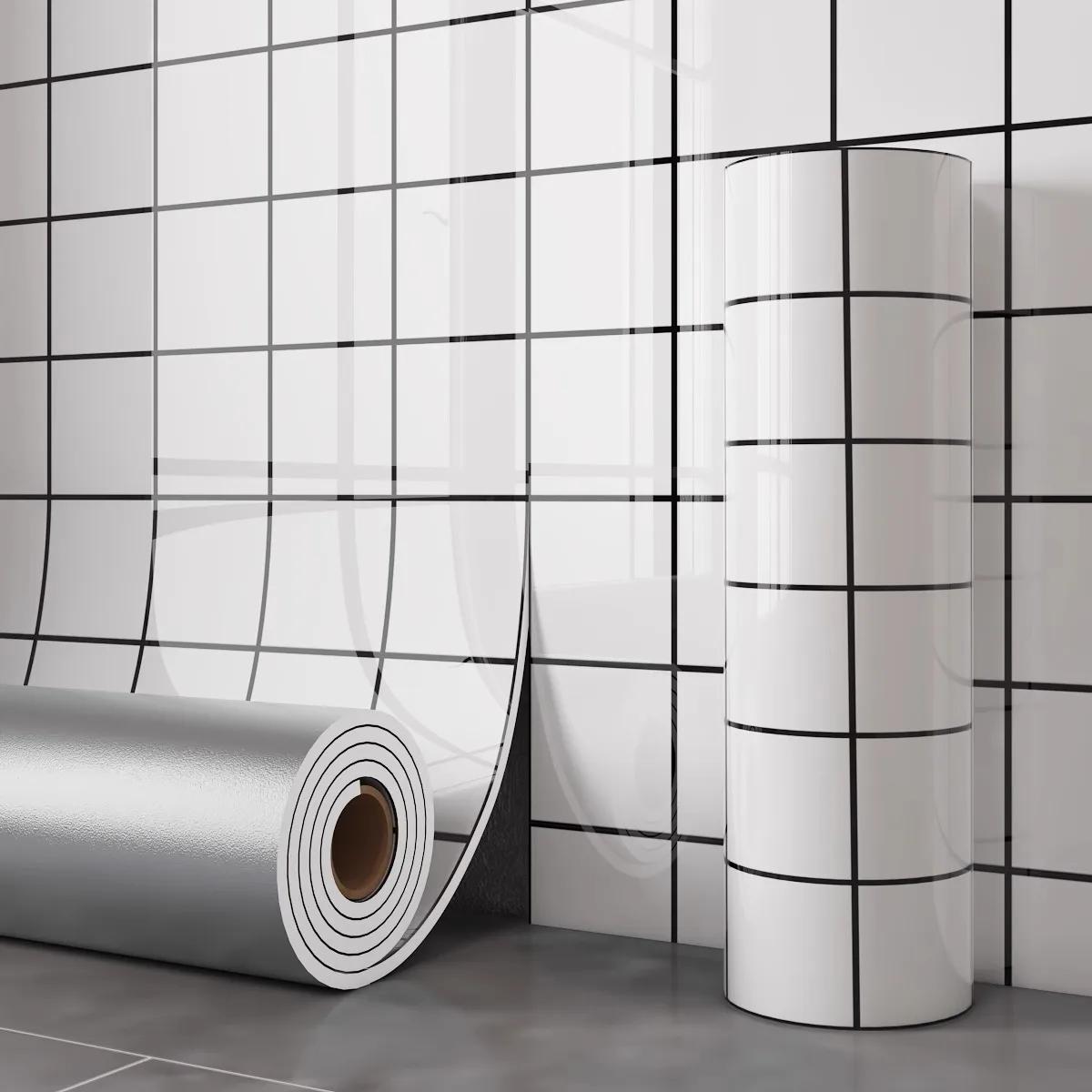 

Высококачественные утолщенные самоклеящиеся обои с мраморной текстурой, ПВХ, маслостойкие, брызгозащищенные, декор, наклейки на стену для шкафа, кухни 40x300cm