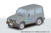Aoshima Bunka Kyozai Scale Rakupla Snap Kit Suzuki JA11 Jimny Charcoal Gray Metallic Plastic Model Kit (AOSHIMA) 1/32 No. 18-CG Pre-Colored