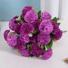 1Pc Easy To Maintain Fake Flower Anti-fall Plastic Photography Props Artificial Plant