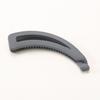 Big Hairpin Fine Workmanship Charming Compact Solid Color Banana Vertical Hair Barrette for Party