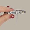 Zircon Long Tassel Butterfly Bow Knot Heart Italian Charm Links Fit 9mm Bracelet Stainless Steel DIY Jewelry Making