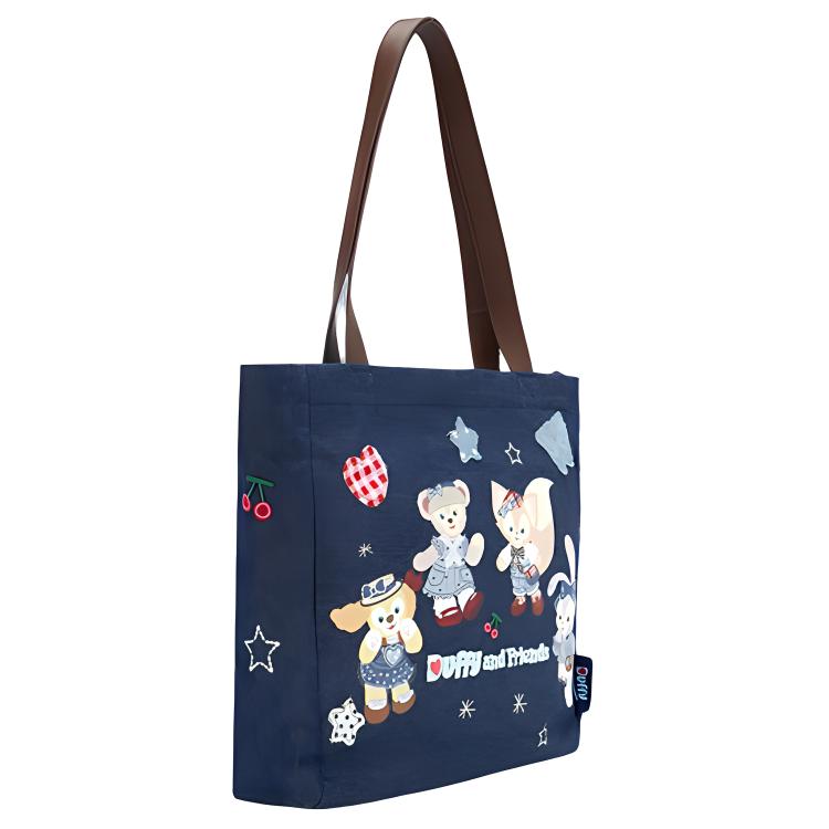 New Disney Cotton Tote Bag, Shopping Bag, Handbag, Shoulder Bag Unisex Blue 400060391146