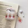 Cute strawberry angel bear suitable for AirPods1 earphone case Apple airpodspro1 protective case 1/1st generation