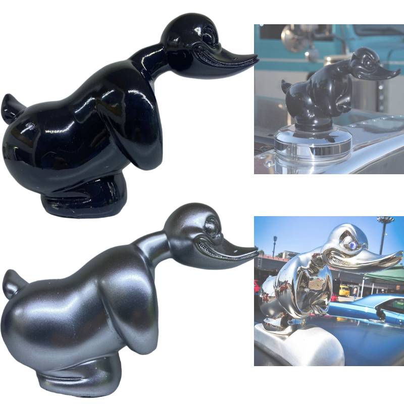 Angry Ornament Duck Resin Model Figurine For Car Motorcycle Decor Gift Convoy