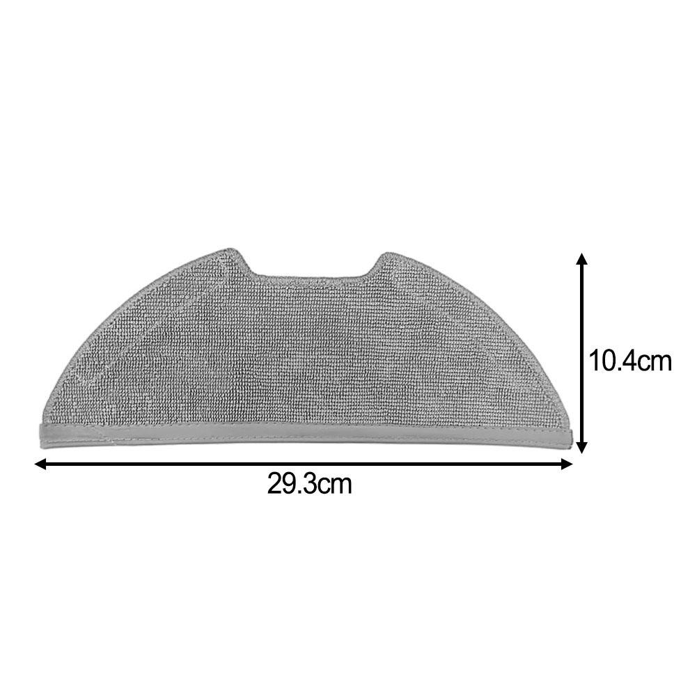 4 Pieces Mop Cloth Kit Easy Install Mop Cloth Accessories Vacuum Cleaner Accessories Easy Installation Sturdy Construction