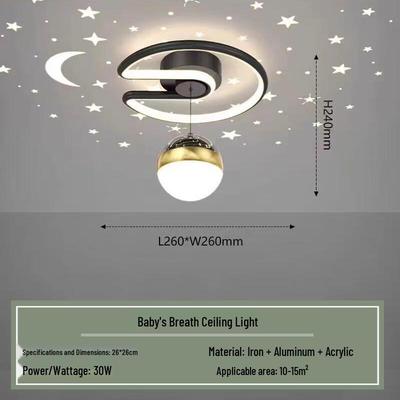 LED stropní světlo NuFeng Hvězdná obloha